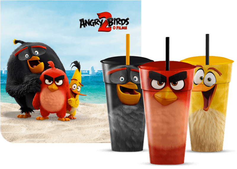 DezX Product Snack Cup Angry Birds